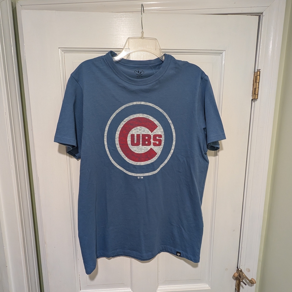Blue Cubs Logo Men's Shirt